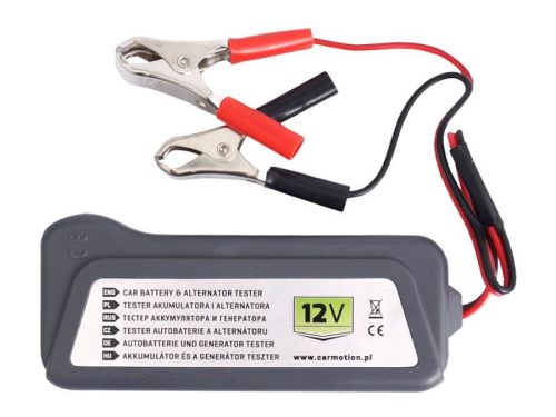 Csipeszes akkumulátor tesztelő, 12v, 58707/z015260