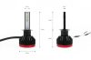Autó fényszóró LED - BF Cree led - H1 foglalat 02240
