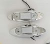 4 LED-es szélesséjelző, helyzetjelző - Feher - 12/25V