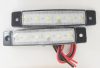6LED-es szélességjelző - fehér - E-jel -12/24V 113505A-W