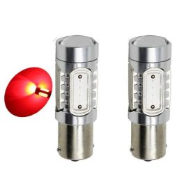  SMD-PL-6W-21/5R 2db BAY15D  piros 