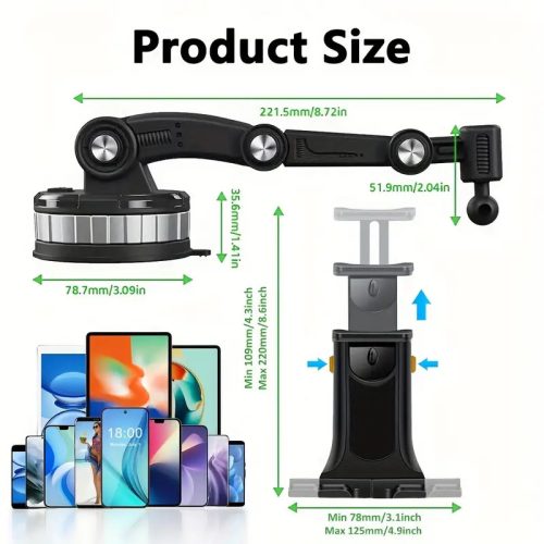 PDA+Tablet Tartó Autókhoz és Teherautókhoz PDA-W14696