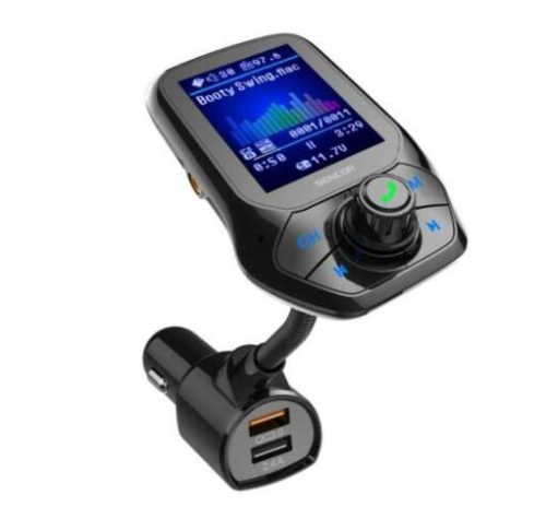 Multifunkcionális autós MP3 lejátszó - digitális kijelzővel / Bluetooth transzmitter 18386/15075