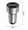4.8A , 12-24v,  gyors töltő , dupla usb kimenet, display kijelző feszültségmérő AE-W15815