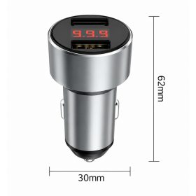   4.8A , 12-24v,  gyors töltő , dupla usb kimenet, display kijelző feszültségmérő AE-W15815