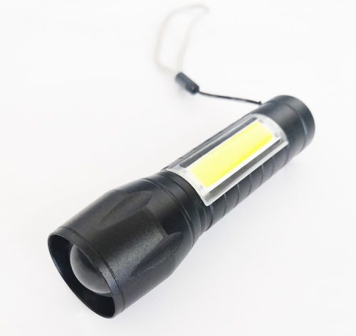 Akkumulátoros LED zseblámpa - USB-ről tölthető 16035W/19863