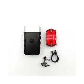 LED kerékpár első és hátsó lámpa 