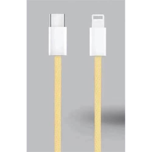 17761 usb-c kábel i phone csatlakozással, 1m, világító, vegyes színekben