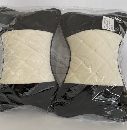 Autós Fejpárna, Bézs,Középen Bordázott, Párban FB-HL210-35BBE