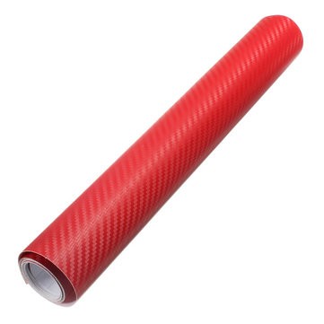 Karosszéria fólia, karbon mintával , piros színben 50*60cm  (FN-CS294/60)