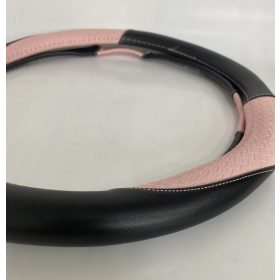 KV-23619BKP Műbőr kormányvédő 38cm személyautó méret