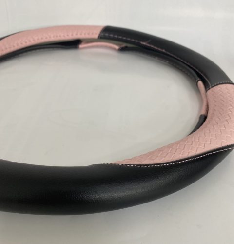 KV-23619BKP Műbőr kormányvédő 38cm személyautó méret