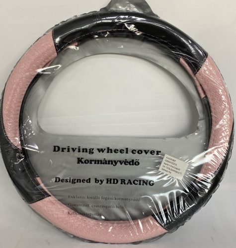 KV-23619BKP Műbőr kormányvédő 38cm személyautó méret