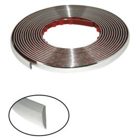   Dekorációs króm díszcsík 15m hosszú 10mm széles KCS-A-10