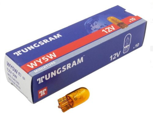 IZZÓ 12V - 5W ÜVF.SÁRGA 1db