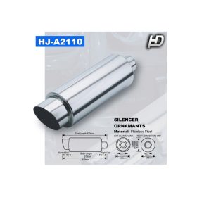 Kipufogódob rozsdamentes acél KP-HJA2110