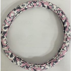 Pink Terepmintás kormányvédő 38 cm átm./KV-TH38154T 