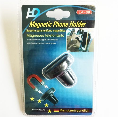 Mágneses telefontartó szellőzőrácshoz