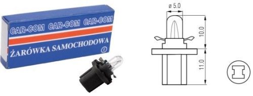 LI-TECH 1,2W 24V B8,5D izzó IZ-CC42501