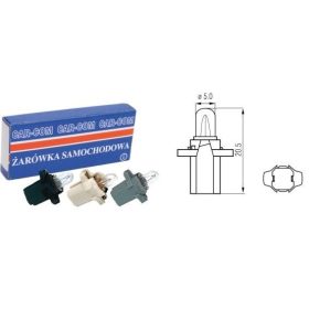   LI-TECH 1,2W 24V B8,3D műszerfal,tachográf izzó IZ-CC42752