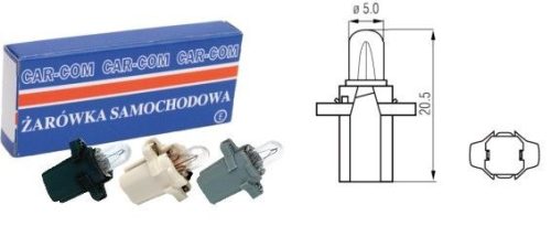 LI-TECH 1,2W 24V B8,3D műszerfal,tachográf izzó IZ-CC42752