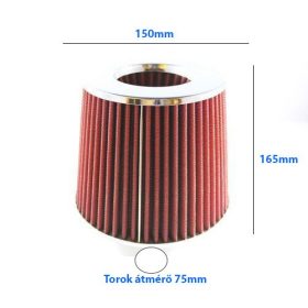  LG-MT2501R Direkt szűrő / Sport levegőszűrő piros 