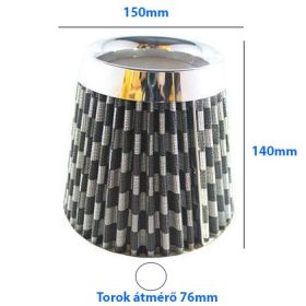  LG-MT2507C Direkt szűrő / Sport levegőszűrő karbon 