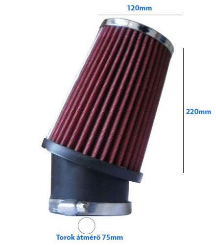LG-JL1233 Direkt szűrő / Sport levegőszűrő 