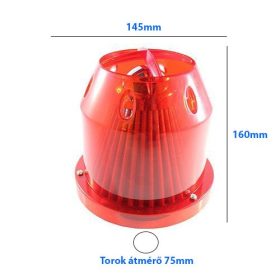  LG-MT2503RED Direkt szűrő / Sport levegőszűrő piros 