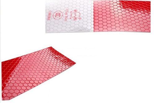 10DB-os Fényvisszaverő csík piros/fehér