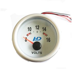 Fehér hátterű OR-LED7701 feszültségmérő 