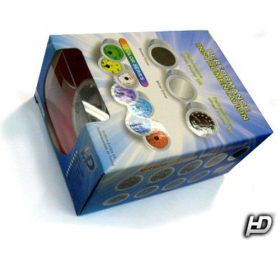 Króm lencse OR-LED7701-1 feszültségmérő 