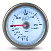 Turbónyomás mérőóra fehér számlapos LED7707 
