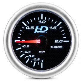 Turbónyomás mérőóra króm üveggel LED7707-1