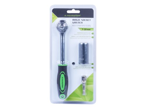 RACSNIS KULCS UNIVERZÁLIS FOGLALATTAL 7 - 19 MM CM58024