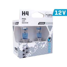   VISION IZZÓ HATÁRTALAN FEHÉR H4 12V 60 / 55W P43T U E4 + 120%, 2 DB. CM58796