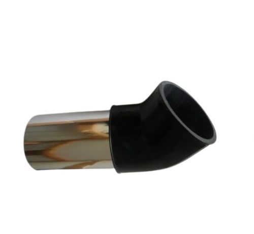 Alu könyök fekete 76mm LG-JL-6021BK