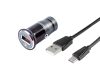 Szivargyújtó elosztó 12 / 24V USB KÁBEL> USB-C CM63001