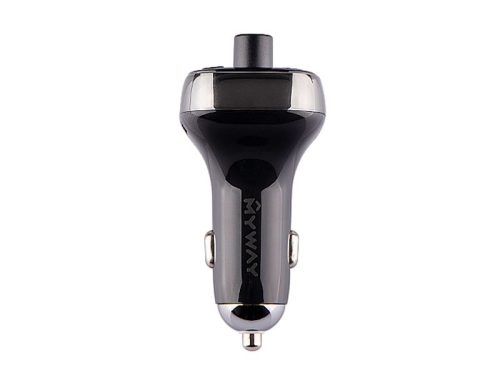 MYWAY TRANSMITTER FM-ADÓ USB-C VOLTMÉRŐVEL ÉS KIHANGOSÍTÓVAL 12 / 24V CM63011