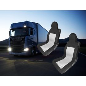 UL-BEC69189BG Kamion üléshuzat 2db- Fekete/Szürke 