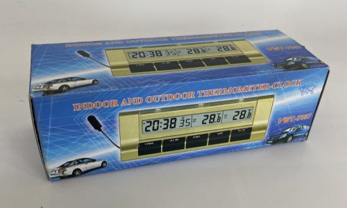 Külső-Belső Hőmérő, Óra AE-CD7037