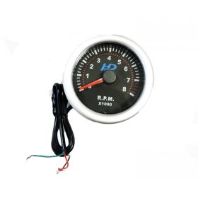 Fekete számlap OR-LED7705BK fordulatszám mérő 