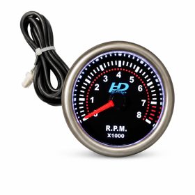 Fekete számlap OR-LED7705BK fordulatszám mérő 