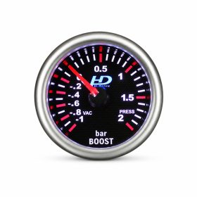 Turbónyomás mérőóra Fekete számlap LED7707BK 
