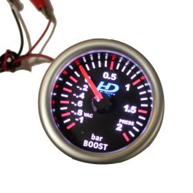 Turbónyomás mérőóra Fekete számlap LED7707BK 