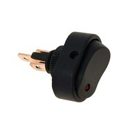 DC elektromos kapcsoló piros diódával, max 30A, 86109
