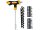 T24 CSAVARHÚZÓ, ADAPTER, 13 BIT ÉS 9 ALJZAT MELLÉKELVE CM86190