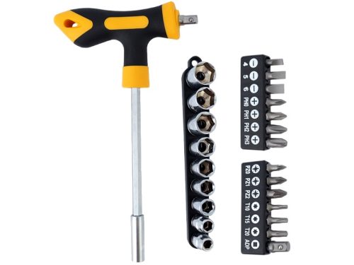 T24 CSAVARHÚZÓ, ADAPTER, 13 BIT ÉS 9 ALJZAT MELLÉKELVE CM86190