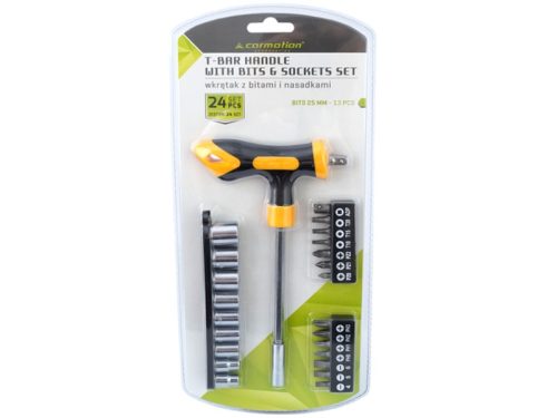 T24 CSAVARHÚZÓ, ADAPTER, 13 BIT ÉS 9 ALJZAT MELLÉKELVE CM86190