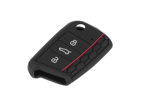 szilikon kulcsháztok vw, fekete színben  CM86951BK